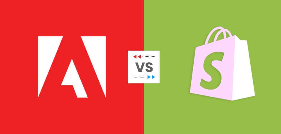 Adobe Commerce vs Shopify Which Is Better for Your Business in 2023 blog banner image