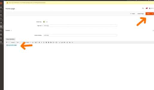 pop up with a lot of choices for ‘Widget Options