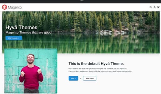 navigate to your website's main page