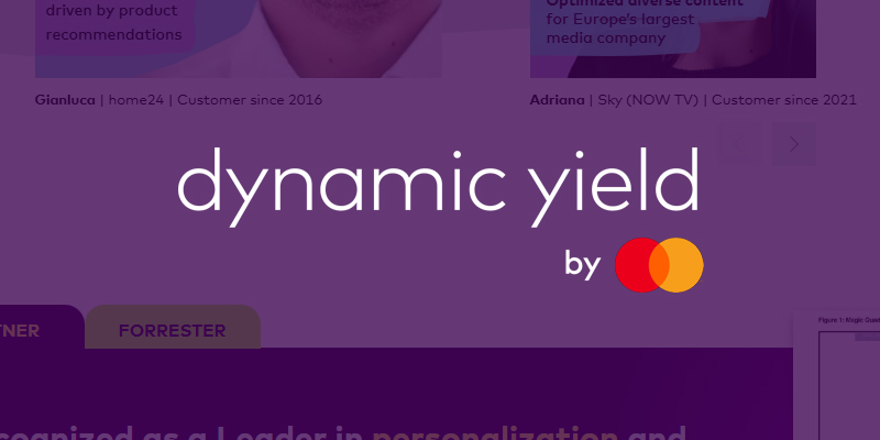 AI marketing tool | dynamic yield