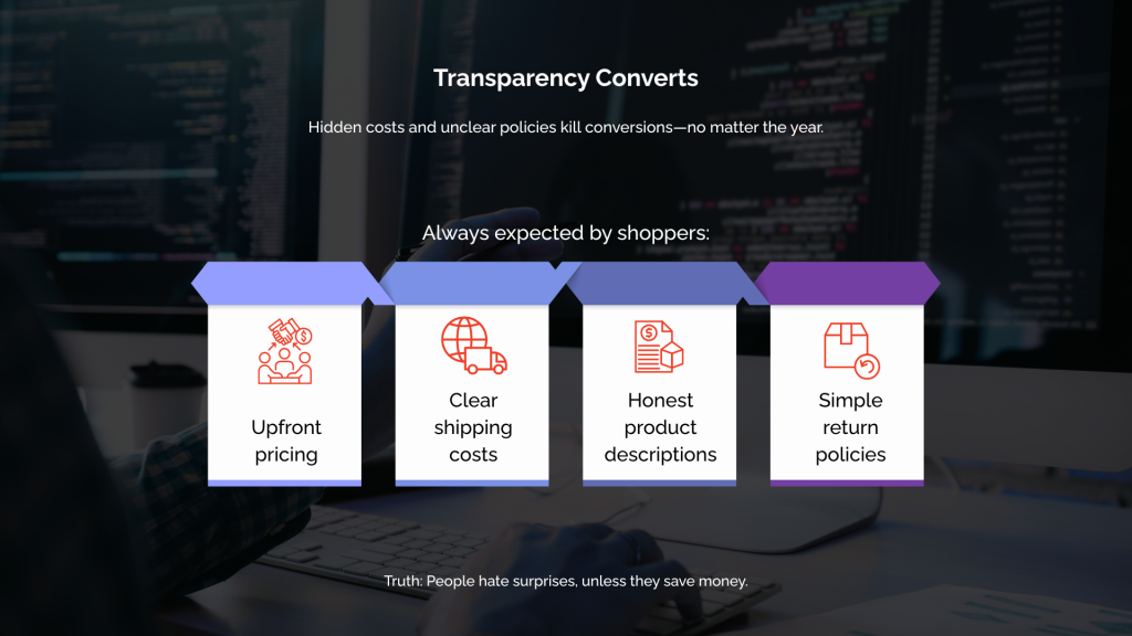 Transparency Converts
